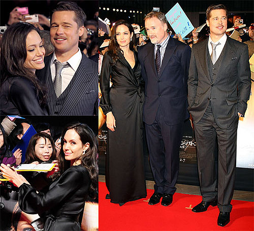 Photos of Brad Pitt, Angelina Jolie and David Fincher at Tokyo Benjamin Button Premiere