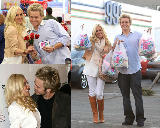 Heidi and Spencer at 99 Cent Store