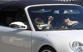 Photos of Victoria, Cruz, Romeo, Brooklyn Beckham Driving in LA, David Being Sued by Paparazzi