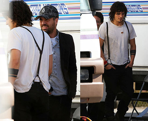 Photos of Orlando Bloom and Mark Ruffalo on the Set of Sympathy For Delicious