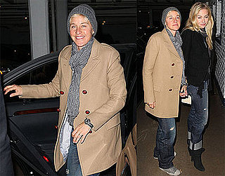 Photos of Ellen DeGeneres and Portia de Rossi Celebrating Ellen's Birthday at the Chateau Marmont