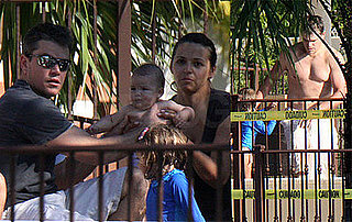 Woman-Loving Shirtless Damon Introduces Gia at the Pool
