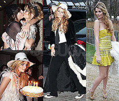 Mischa Celebrates Her Birthday With Couture and Kisses