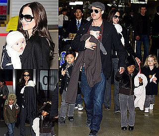 Brad and Angelina Show Off Knox and Vivienne!