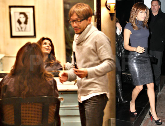 Eva Gets Pampered Then Heads to Beso