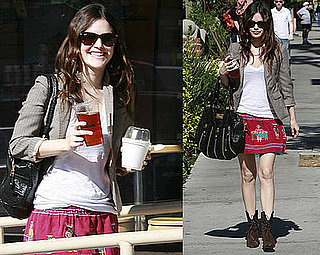 Rachel Bilson Is in Nesting Mode  