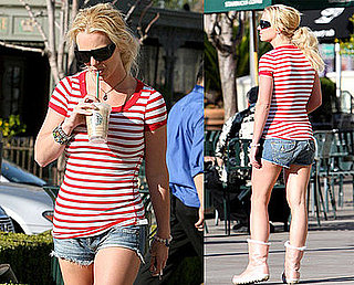 Britney Out With Starbucks
