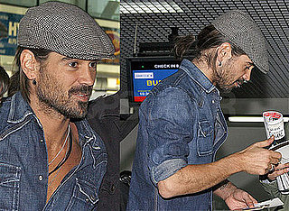 Colin Farrell Signs Autographs at the Sarajevo Airport