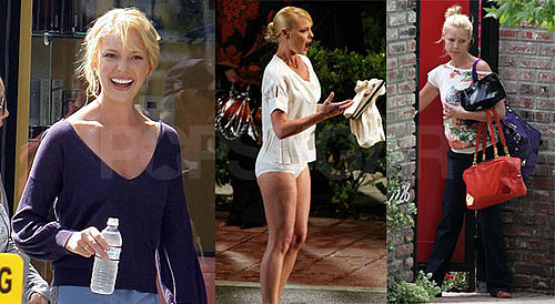 Katherine Heigl and Gerard Butler on the Set of The Ugly Truth 2008-04-16 14:00:44