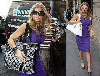 Fergie Shopping at Cartier in NYC