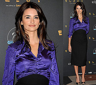 Penelope Cruz Promotes Elegy in Madrid