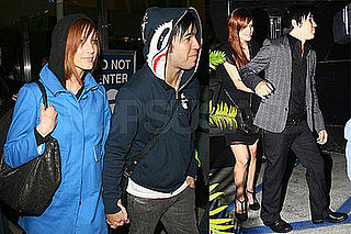 Pete and Ashlee Holding Hands, Playing Coy