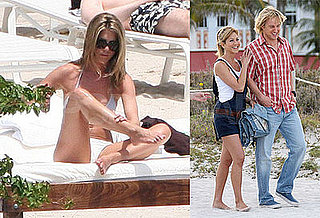 Jennifer Aniston's Lathered Up Weekend of Bikinis and Giving