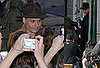Johnny Depp Poses For a Few Hundred Cameras