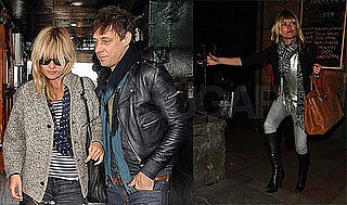 Kate Moss and Jamie Hince Out in Edinburgh, Scotland