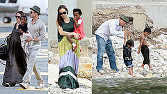 The Jolie-Pitts Invade the South of France! The Jolie-Pitts Invade the South of France!