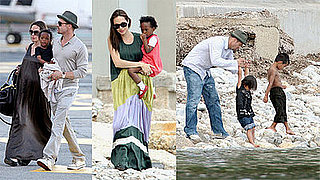 The Jolie-Pitts Invade the South of France!