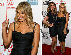 Images of Hilary Duff at the premiere of War Inc at the Tribeca Film Festival