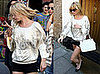 Kate Moss Stops For Ice Cream After Yoga