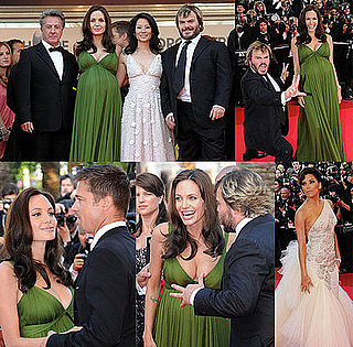 Pregnant Angelina Jolie, Brad Pitt, Jack Black, Eva Longoria, Dustin Hoffman at Kung Fu Panda Cannes Premiere