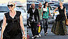 Pregnant Gwen Stefani Has Dinner With Her No Doubt Bandmates in LA