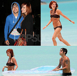 Ashlee Simpson on her Honeymoon in a Bikini