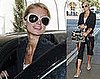 Paris Hilton Goes to Tanning Salon