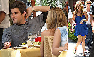 Images of Lauren Conrad and Brody Jenner at lunch