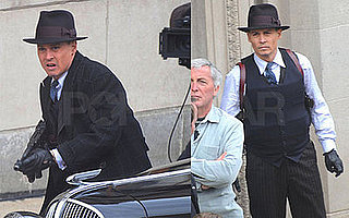 Photos of Johnny Depp on the Set of "Public Enemy"