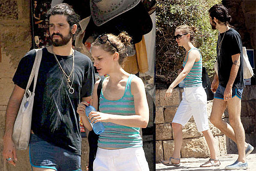 Natalie Portman and Devendra Banhart in Israel