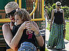 Pregnant Gwen Stefani Plays With Her Son Kingston Rossdale in LA