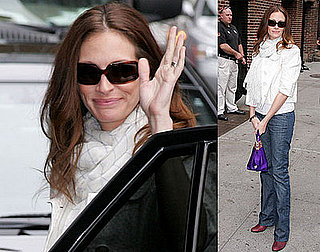 Julia Roberts on the Late Show with David Letterman