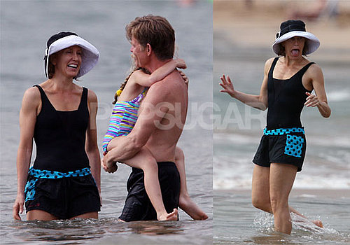 Felicity Huffman and William H. Macy Enjoy Family Time in Maui