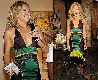 Kate Hudson Flies Solo With Flowing Curls