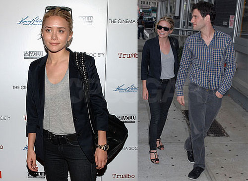 Photos of Ashley Olsen with Justin Bartha in NYC