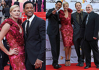 Will Smith and Charlize Theron Promote Hancock in Russia