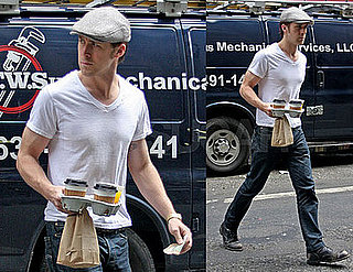 Photos of Ryan Gosling Getting Coffee 6/16/08