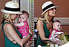 Images of Nicole Richie and baby Harlow