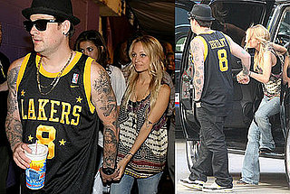 Photos of Nicole Richie and Joel Madden at the Lakers Game