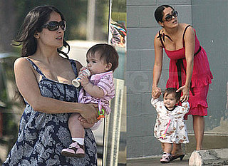 Salma Hayek and Daughter Valentina Pinault Shop in LA