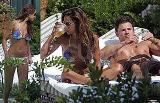 Vanessa Minnillo Bikini Photos with Shirtless Nick Lachey in Salt Lake City, UT