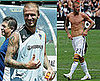Shirtless David Beckham Photos Playing With LA Galaxy Against DC United