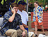 Photos of Fat Matt Damon on the Set of The Informant Shirtless in Hawaii