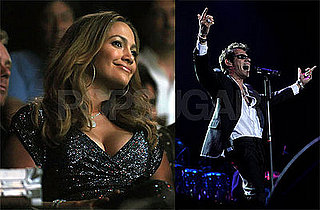 Photos of Jennifer Lopez at a Marc Anthony Concert in Madrid