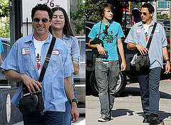 Robert Downey Jr. and Indo Downey Out in Los Angeles