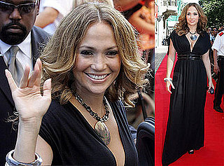 Photos of Jennifer Lopez Presenting Her New Lingerie Line in Barcelona