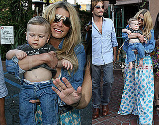 Photos of Jessica Simpson and Baby