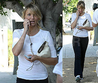 Photos of Cameron Diaz After the Gym in LA