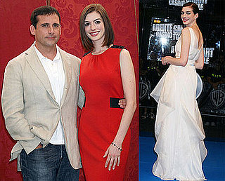 Photos of Anne Hathaway Promoting Get Smart in Rome