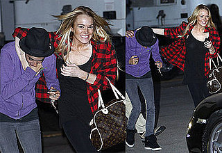 Photos of Lindsay Lohan With Her Arm Around Samantha Ronson